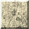 PORTAGE LANDOWNERS 1910 PLAT MAP