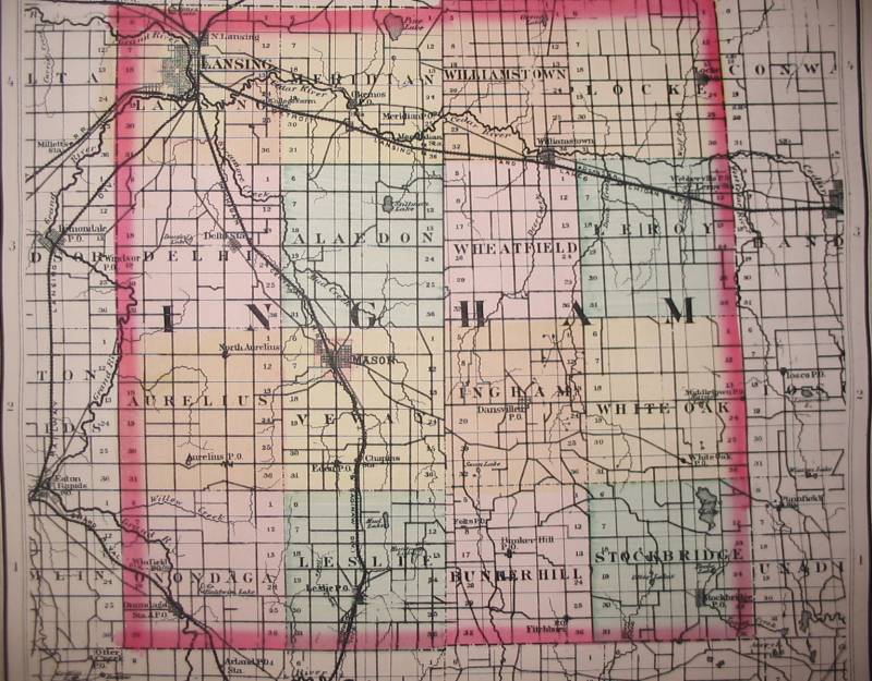 Ingham County Property Lines Migenweb Ingham County, Mi At Rootsweb Ingham County Property Lines Migenweb Ingham County, Mi At Rootsweb
