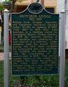 Dutcher Lodge No. 193 Historical Marker
