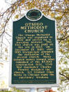 Otsego Methodist Church Historical Marker