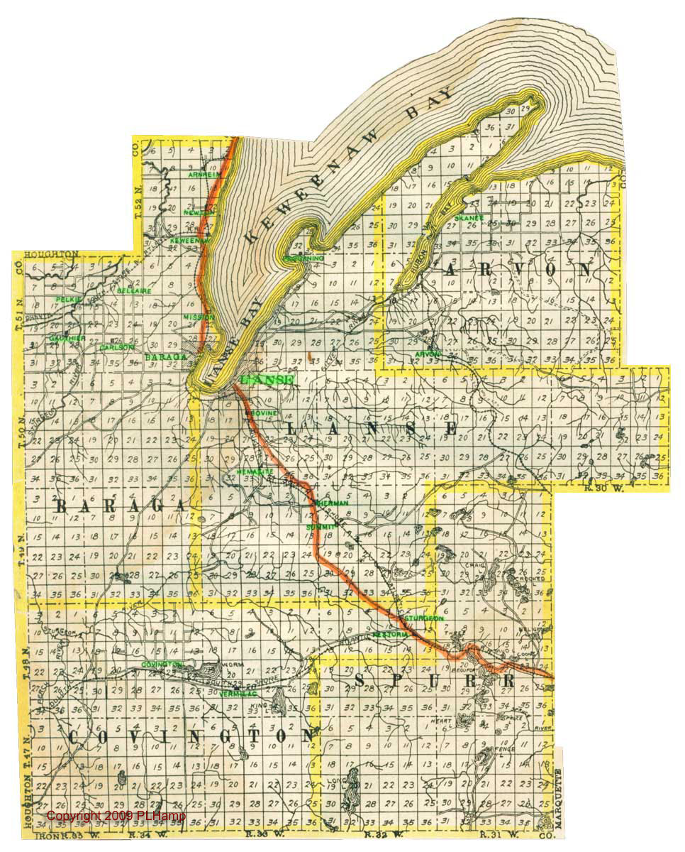 Baraga County 1916