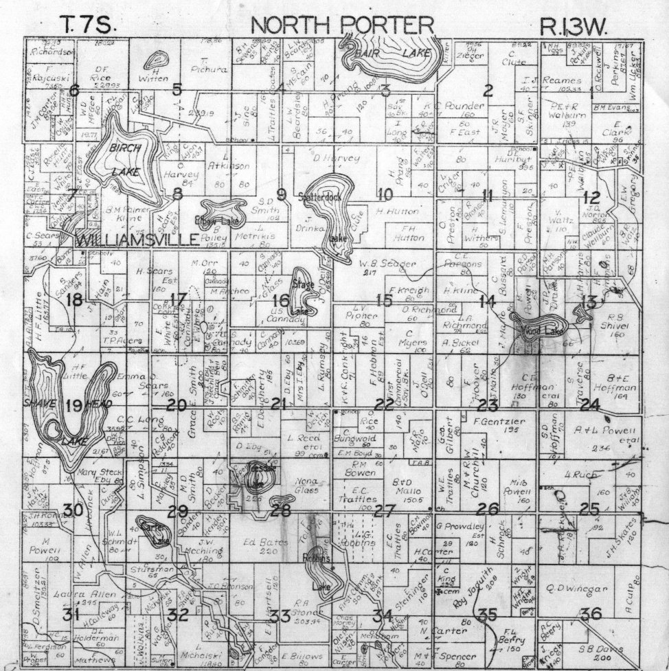 Township Maps Cass County Michigan