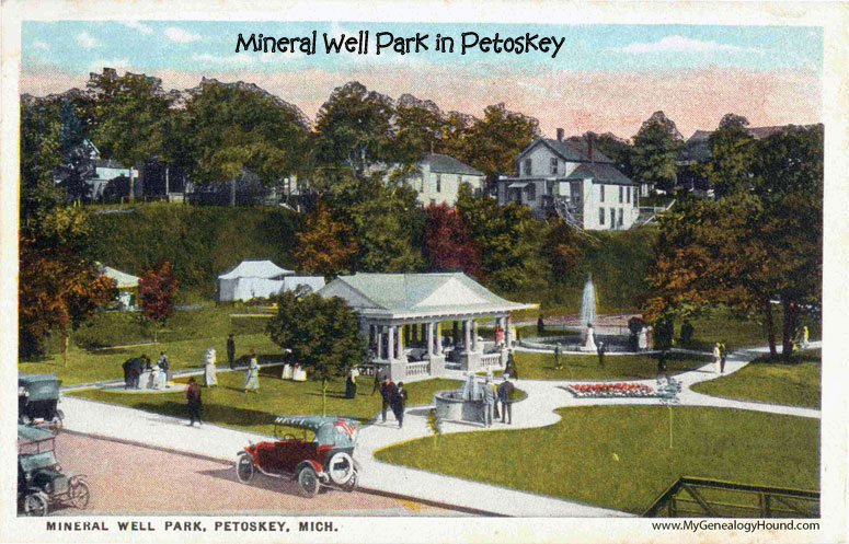 Mineral Well Park in Petoskey