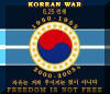 Korean War Memorial Flag "Freedom Is Not Free"
