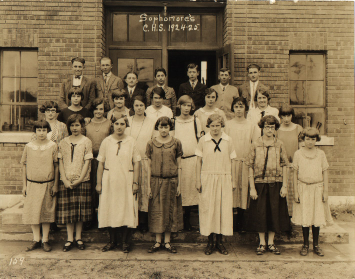 Sophomore Class - Central High School - 1924-25
