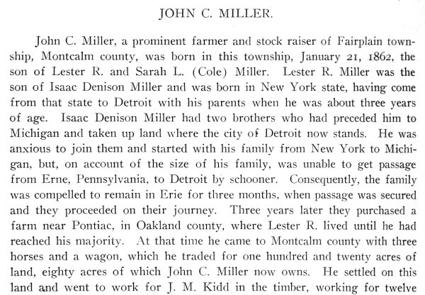 D. John C. Miller Bio