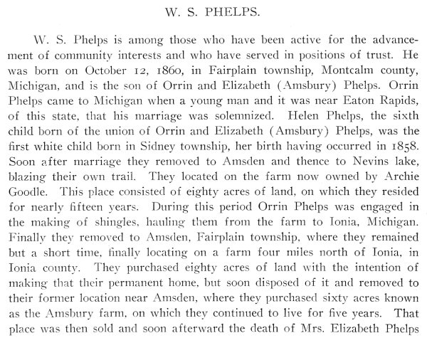 W.S. Phelps Bio