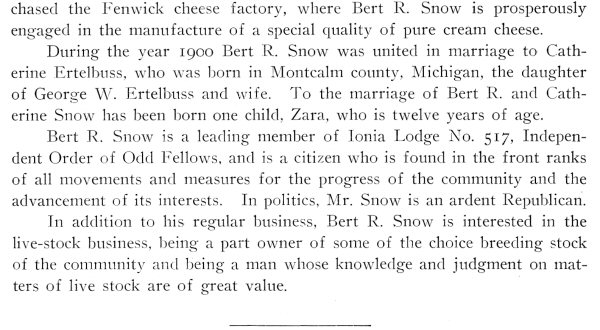 Bert R. Snow Bio