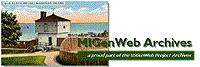 MI Gen Web Archives Table of Contents