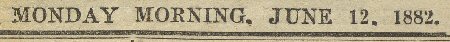 Civil War - Detroit Tribune - 1882