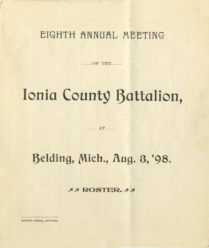 Civil War - Ionia County Battalion