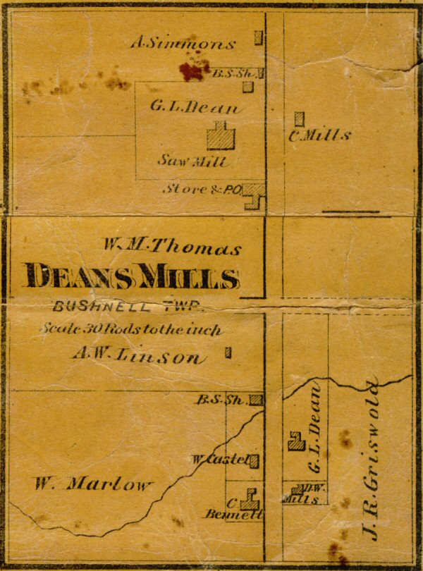 Bushnell Township - 1875