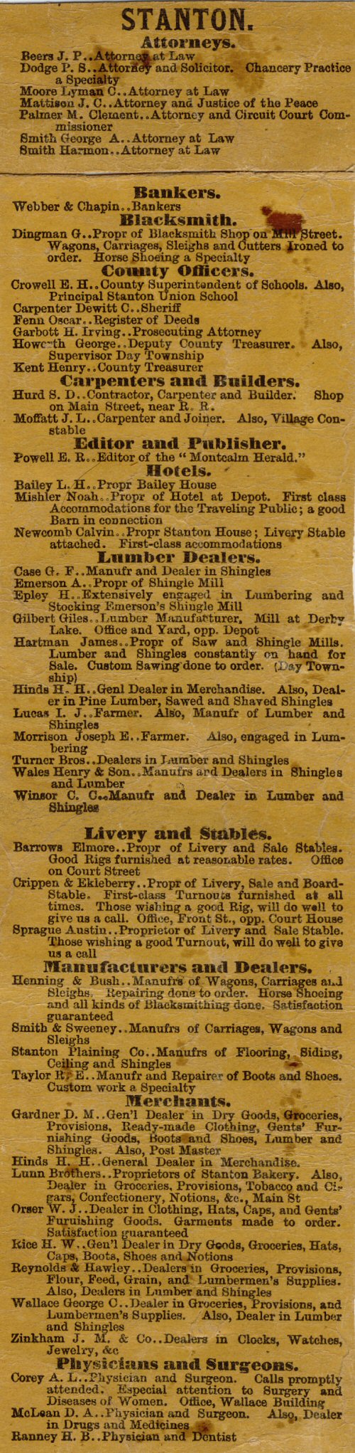 1875 Stanton Directory