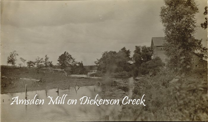 Amsden Mill - Dickerson Creek