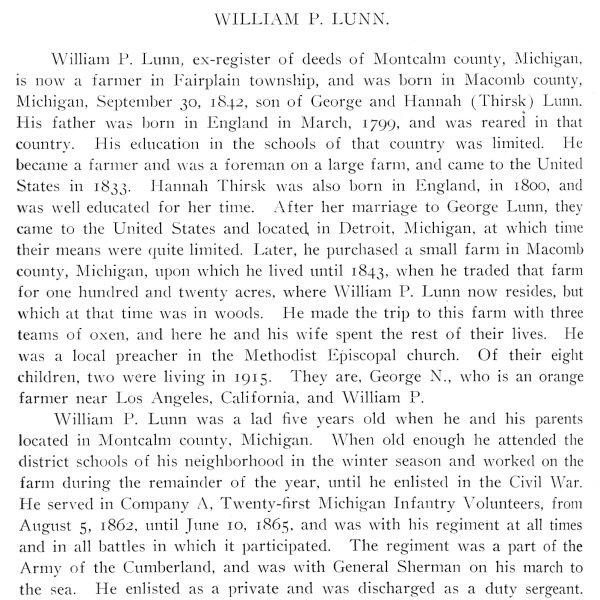 William P. Lunn Bio