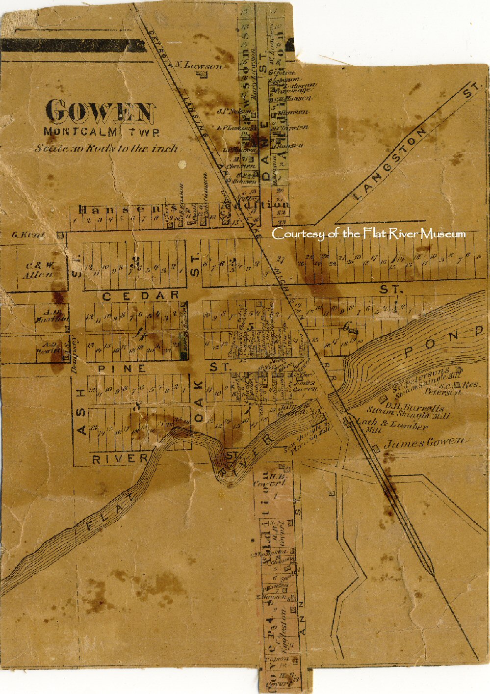 Gowen, MI - 1875