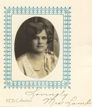 Sidney, Michigan - 1932 Teacher
