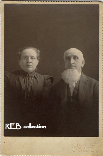 Henry Courter and his fourth wife