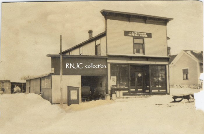 A.G. Grovesnor General Store and later Otto Peterson General Store