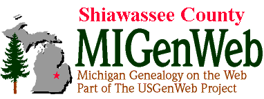 Shiawassee County MIGenWeb logo