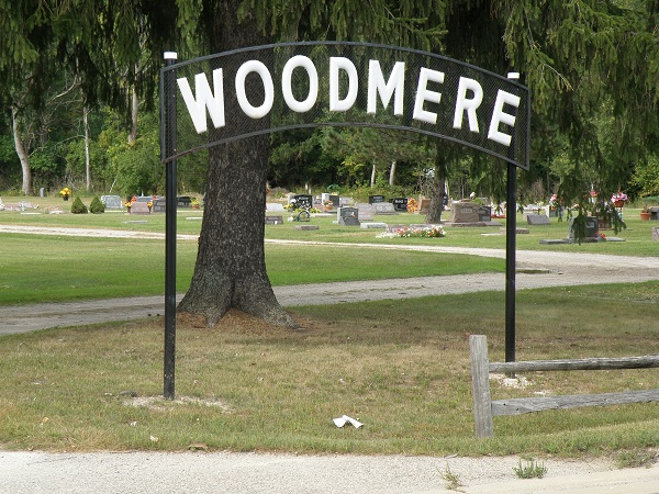 Woodmere Cemetery Entrance