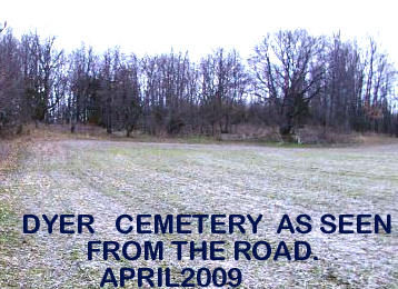 Dyer/Clarence on the Hill Cemetery