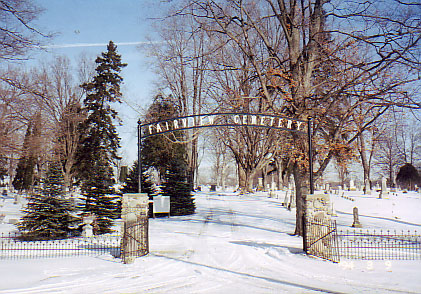 Fairview Cemetery Entrance