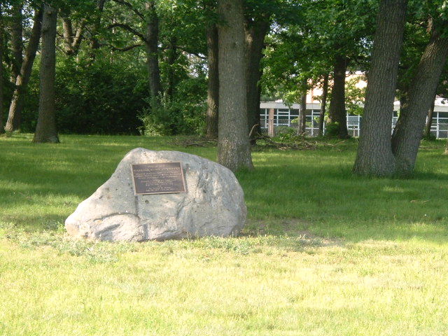 Haskell Home Cemetery Plaque