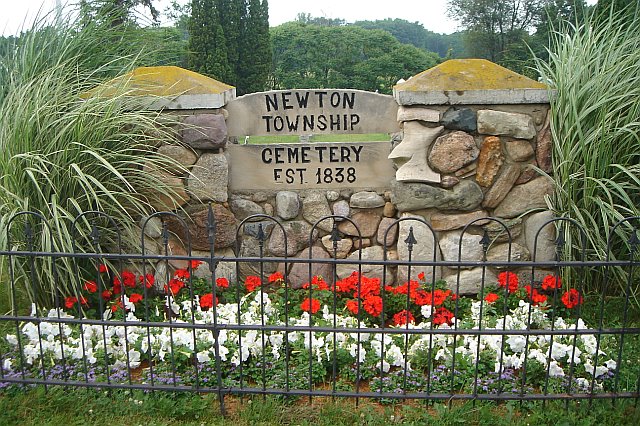 North Newton Township Cemetery Entrance