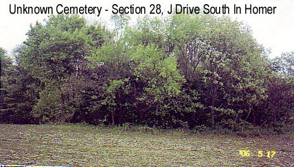 Unknown Cemetery (Section 28, J. Drive South)