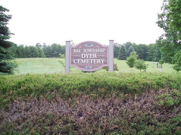 Dyer Cemetery Sign