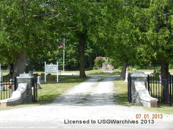 St. Augustine Cemetery entrance