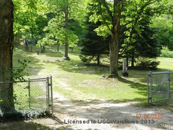 Hudson Cemetery Entrance