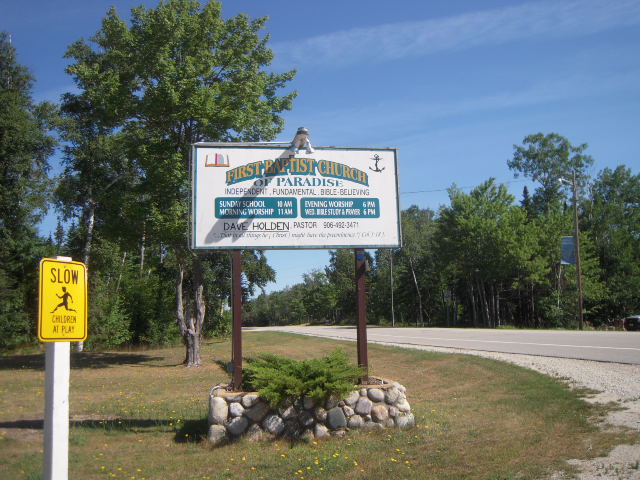 First Baptist Church Sign