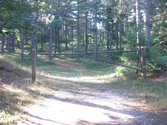 Whitefish Point Cemetery Entrance