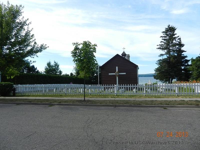 St. Francis Solanus Indian Mission Cemetery Entrance