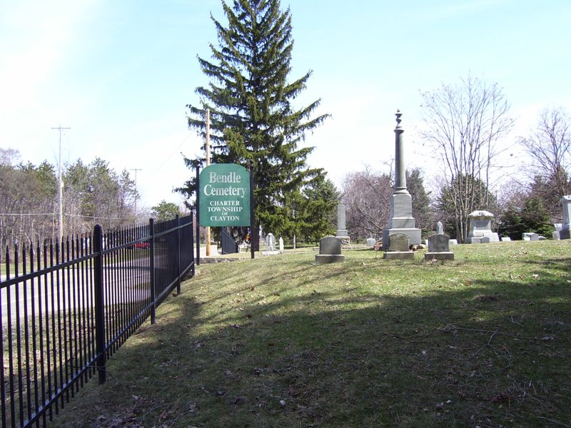 Bendle Cemetery Entrance
