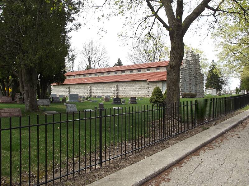 Ithaca Cemetery Entrance