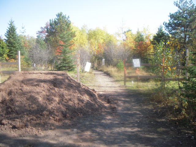 Hecla Cemetery entrance