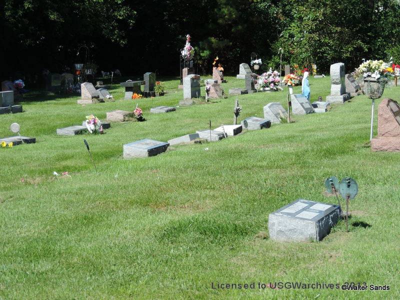 Holy Family Catholic Cemetery overview
