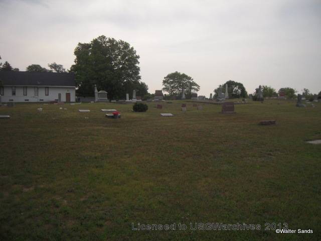 McTaggert Cemetery overiew