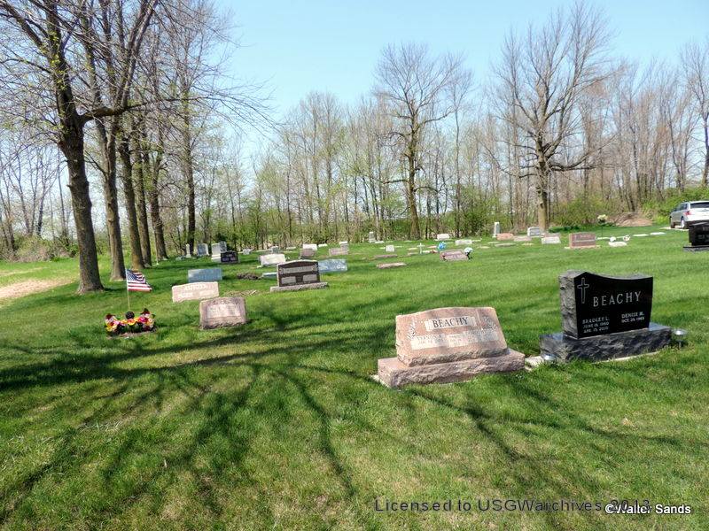 Michigan Avenue Mennonite Cemetery overview