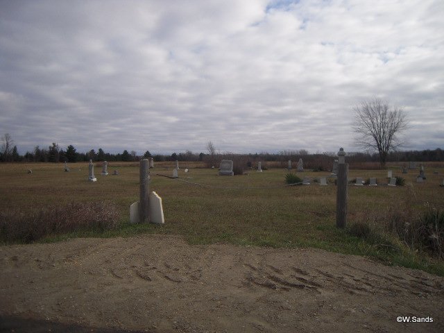 Oliver Township Cemetery entrance