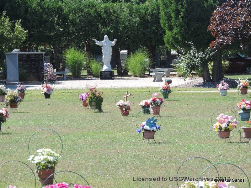 Sacred Heart Roman Catholic Cemetery overview
