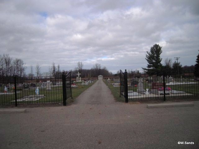 St. Mary's Polish Cemetery entrance