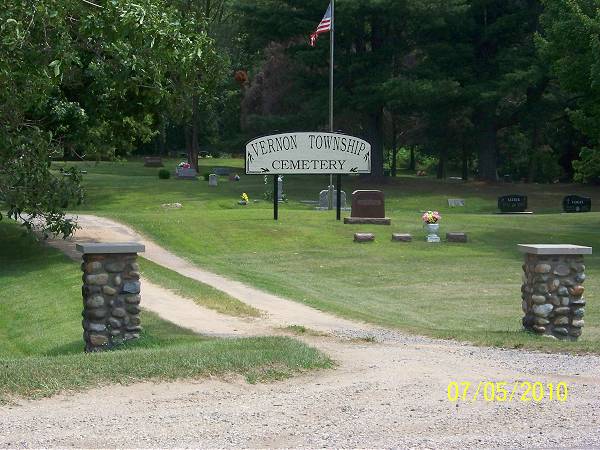 Vernon Township Cemetery Entrance