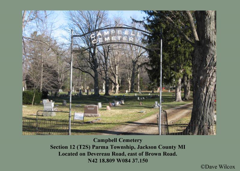 Campbell Cemetery Entrance