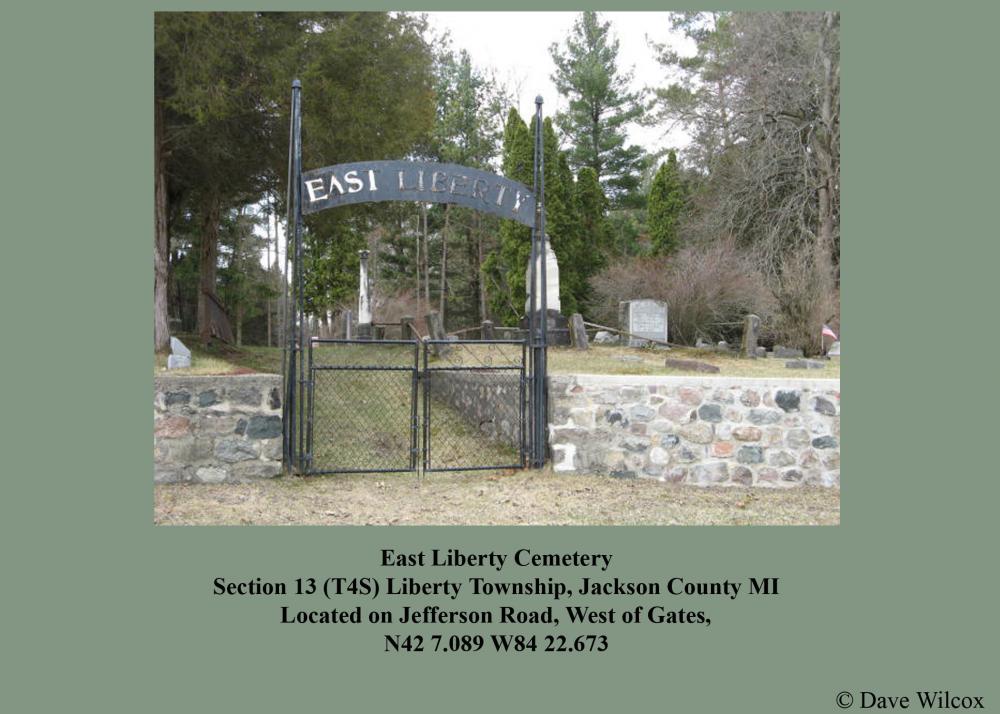 East Liberty Cemetery Entrance