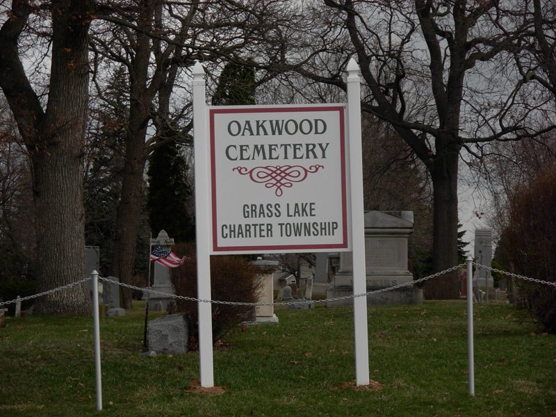 Oakwood Cemetery Entrance