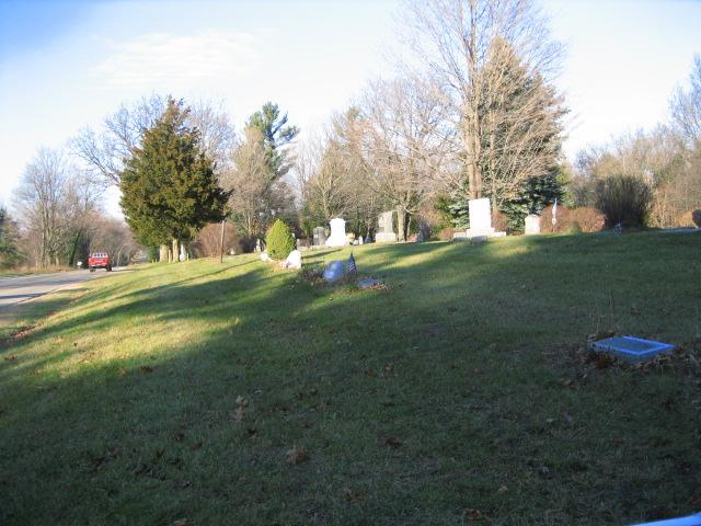 Cannonsburg Cemetery overview